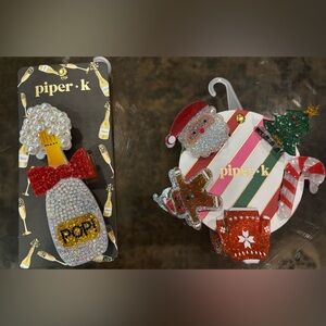 Piper K Hair Clips, brand new!